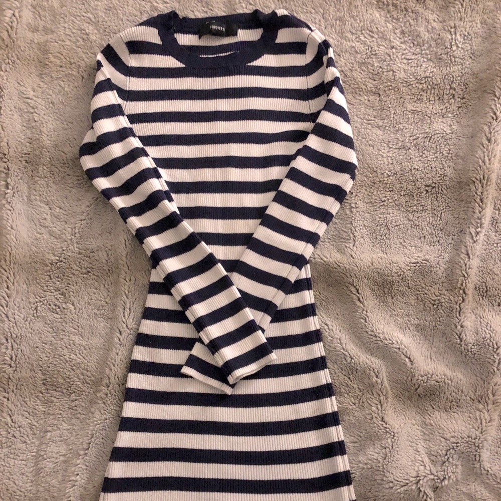 Forever 21 striped mini dress
